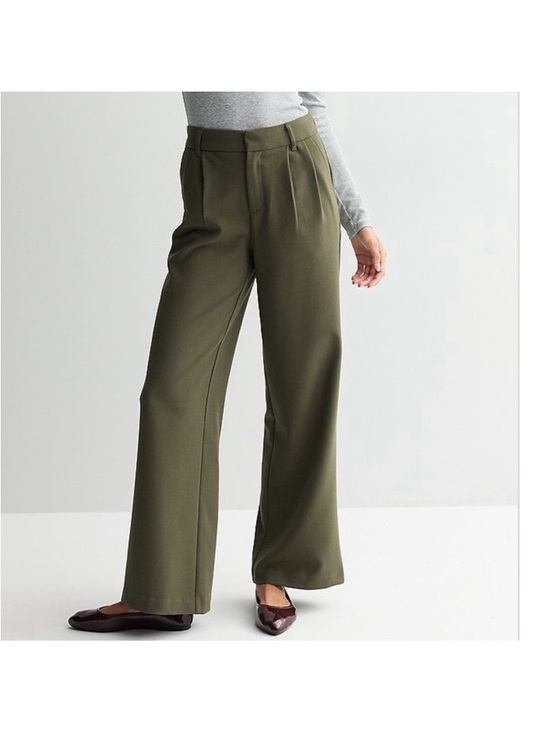 SO Pants - SO Olive Green Wide Leg Pant